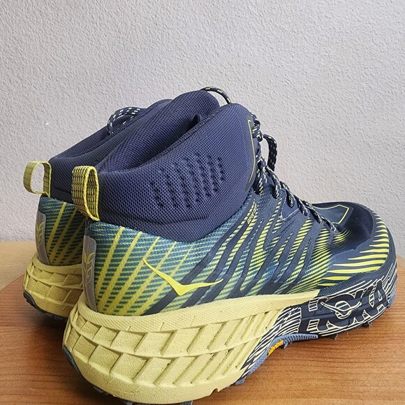 Hoka One One Speedgoat Mid 2 GTX Shoes Mens Size 8.5 Blue Gore-Tex 1106532 OBBS main image 6